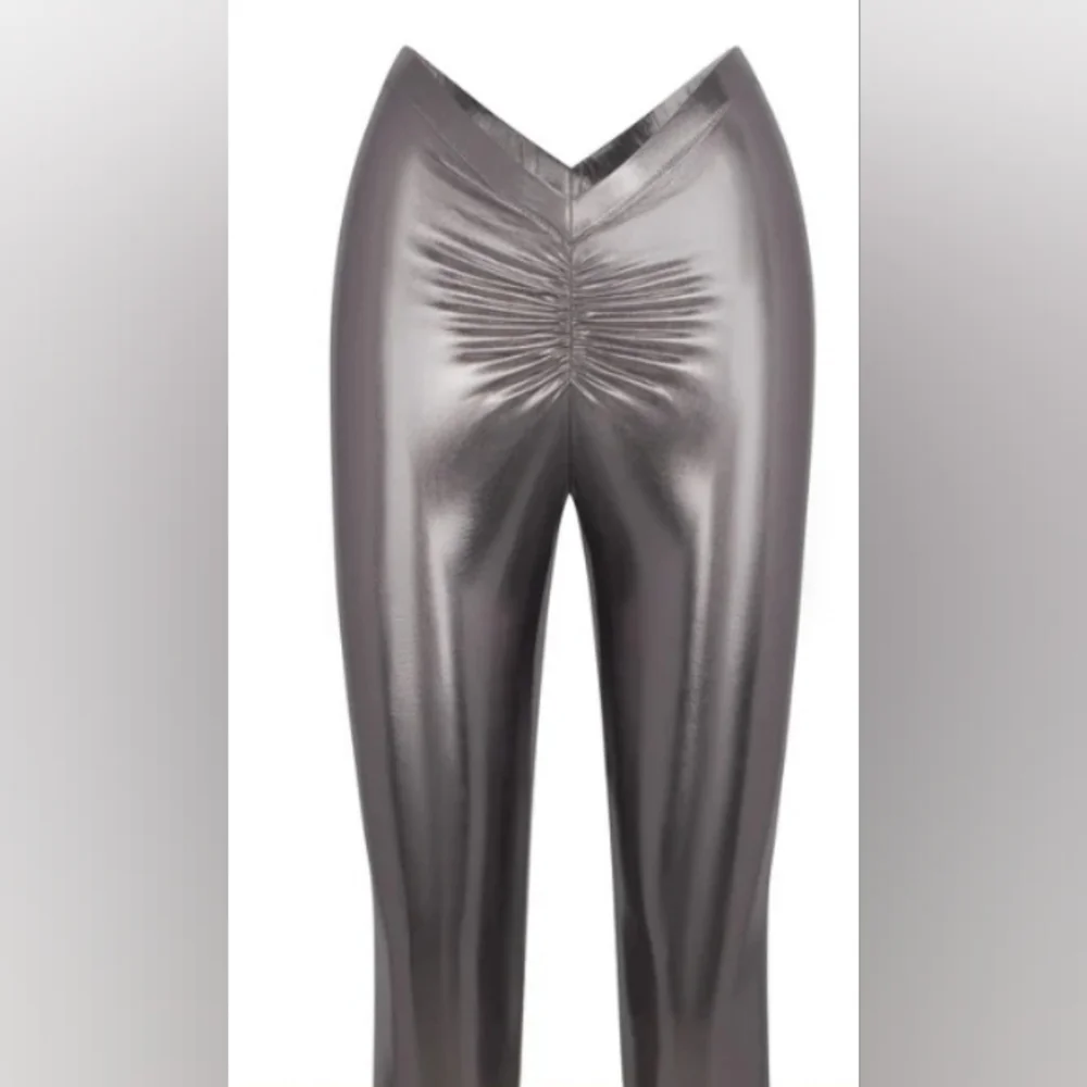 Skims Mettalic swim shorts (nickel)